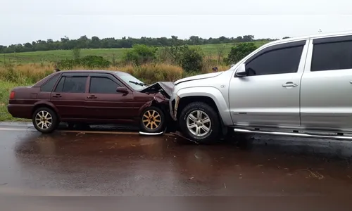 Tempo chuvoso causa dois acidentes entre São Pedro e São João do Ivaí