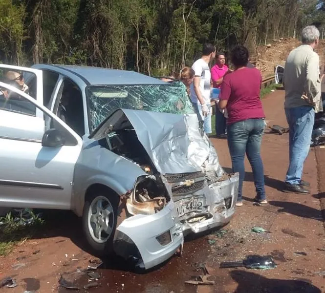 Morre 3ª vítima de acidente na BR-376; homem residia em Apucarana e era marido de psicóloga que faleceu no local da colisão - Foto: Reprodução/whatsapp