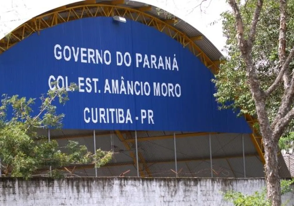 Colégio fica no bairro Jardim Social — Foto: Wagner Araújo/Divulgação/TCE-PR