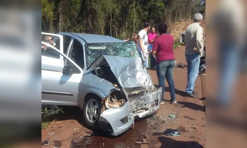 Marido de psicóloga que faleceu em acidente na BR-376 morre no hospital após 18 dias