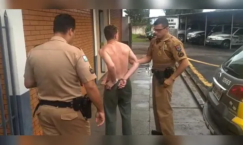 PM prende assaltante que invadiu casa e tentou estuprar mulher após agredi-la