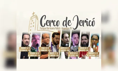 Paróquia São Vicente Palotti inicia Cerco de Jericó 