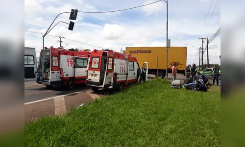 
							Colisão entre carro e caminhão deixa homem ferido em Arapongas
						
						