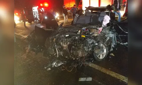 Menina de dois anos morre em acidente na PR-444