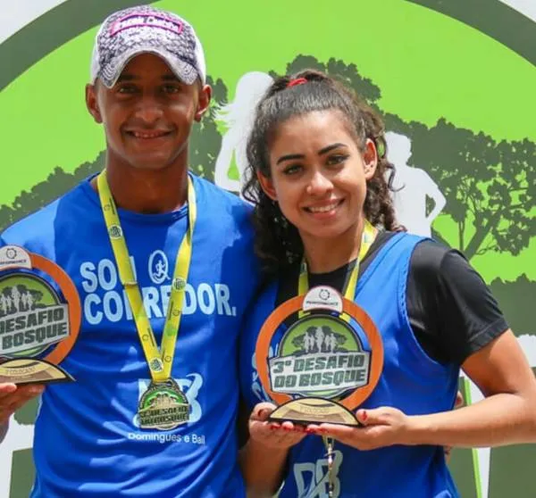 Luiz Henrique e Priscila Luz vêm de bons resultados no Desafio do Bosque em Maringá - Foto: Divulgação