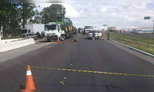   Uma pessoa morre em acidente no Contorno Sul