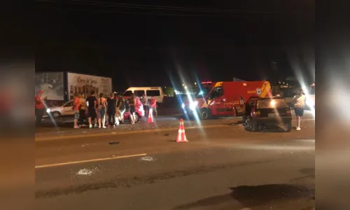 
							Motorista causa acidente e foge sem prestar socorro em Apucarana; uma pessoa ficou ferida
						
						