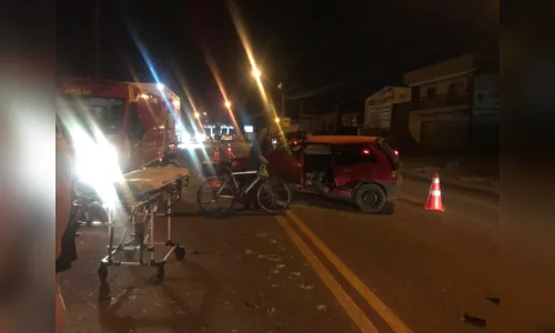 
							Motorista causa acidente e foge sem prestar socorro em Apucarana; uma pessoa ficou ferida
						
						