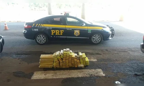 Casal de Apucarana é preso com mais 100 quilos de maconha