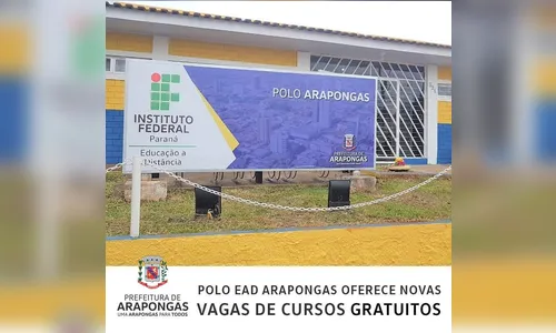 Polo EAD de Arapongas oferece novas vagas de cursos gratuitos