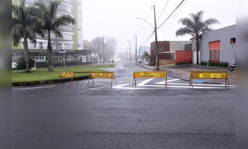 Rua Pavão é interditada por 60 dias para obras de revitalização