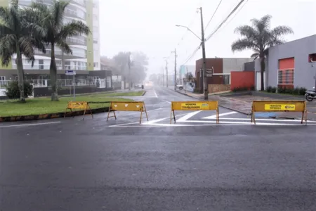 Rua Pavão é interditada por 60 dias para obras de revitalização