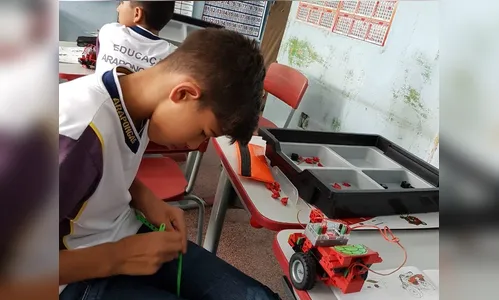 Robótica passa a ser disciplina na Rede Municipal