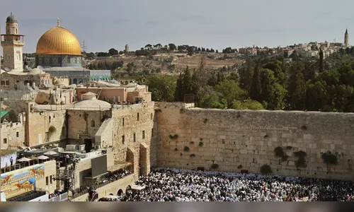 Serpente assusta fiéis no Muro das Lamentações em Jerusalém, assista
