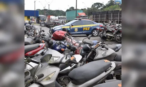 PRF leiloa hoje mais de mil veículos