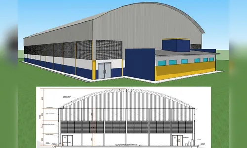Prefeitura licita Ginásio de Esportes do Araucária