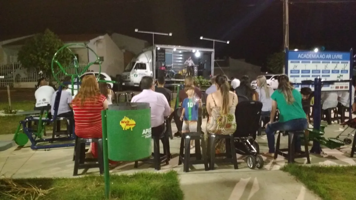 Assembleia de Deus realiza culto ​ao ar livre através do Caminhão da Fé - foto ld tnonline