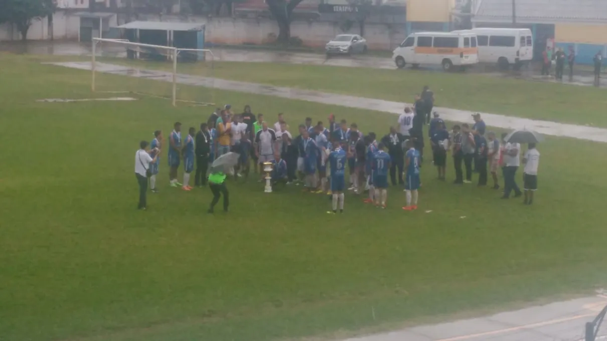 Nacional de Rolândia empatou em 0 a 0 com o Apucarana Sports e é campeão da Terceira Divisão - Foto: Reprodução/whatsapp