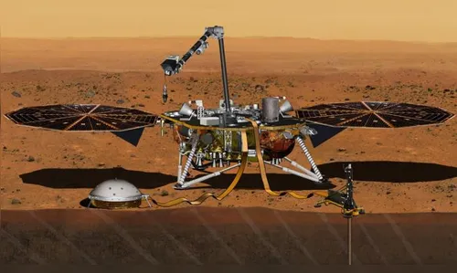 NASA vai transmitir chegada da sonda InSight a Marte 