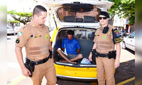 Suspeito de praticar furtos no comércio é preso no centro 