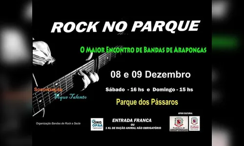 Bandas locais se apresentam durante 