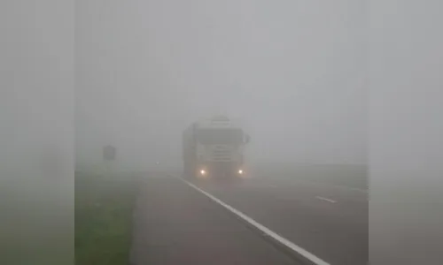 PRF e PRE voltam a alertar para neblina nas rodovias da região de Apucarana