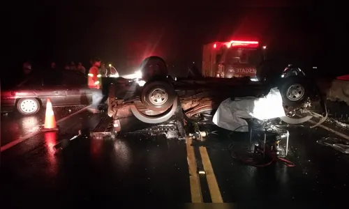 Acidente causa duas mortes entre Califórnia e Marilândia 