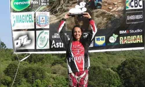 Atleta de Arapongas é campeã paranaense de downhill