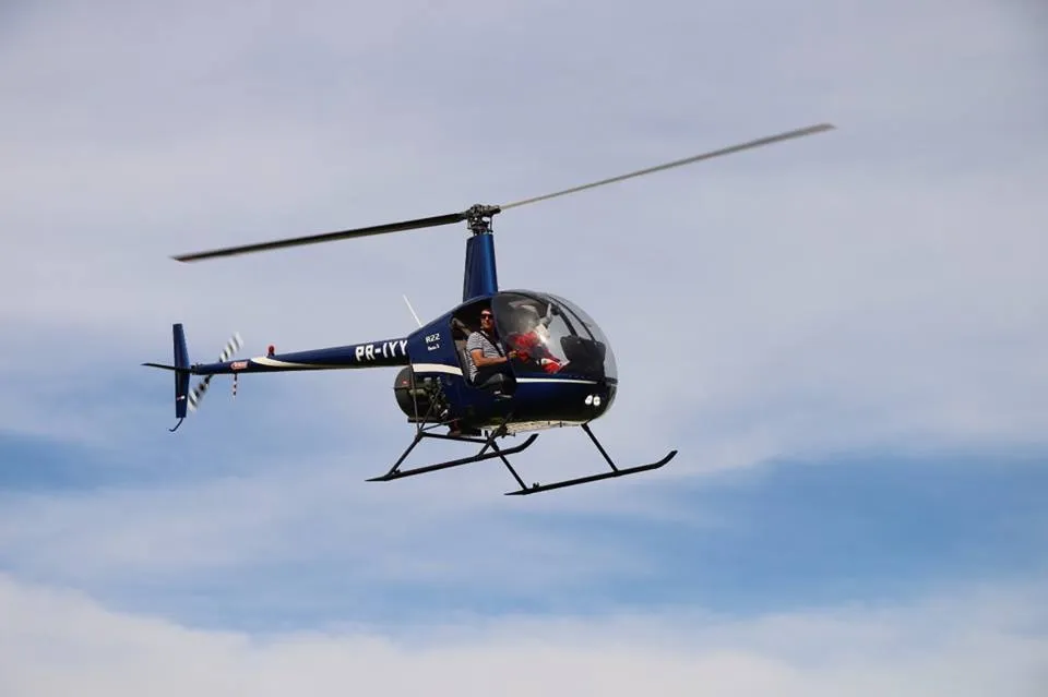 Papai Noel chega de helicóptero em Arapongas neste domingo