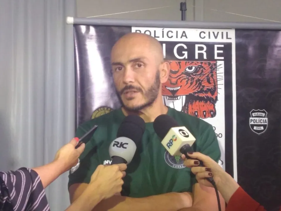 Cristiano Quintas, delegado-adjunto do Tático Integrado de Grupos de Repressões Especial (Tigre)