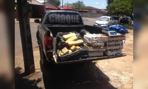 Mais de 80 kg de maconha são apreendidos em Londrina 