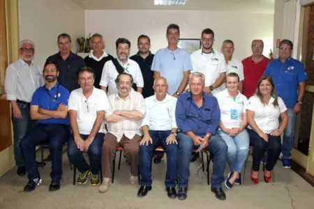 Rubens Gatti recebe o reconhecimento do seu trabalho pelos clubes e foi reeleito por aclamação para os próximos quatro anos - Foto: Divulgação