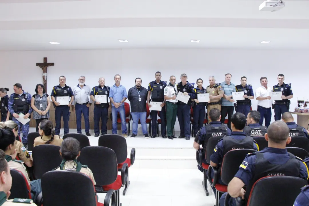 Guardas Municipais concluem curso de capacitação