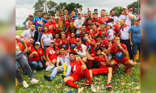 Atletas apucaranenses são bicampeões na categoria sub-20 no futebol paulista