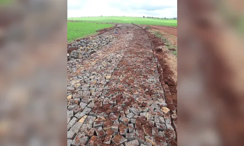 Obra da Estrada do Araguari está 40% concluída