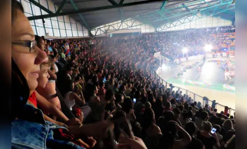 
							Evento de final de ano do Projeto Crescer lota Ginásio de Esportes
						
						