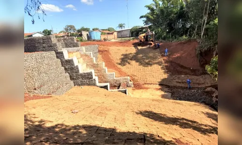 Prefeitura segue com obras de interligação de bairros e combate à erosão