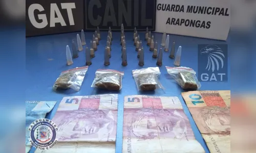   GM prende rapaz e detém dois adolescentes por tráfico de drogas