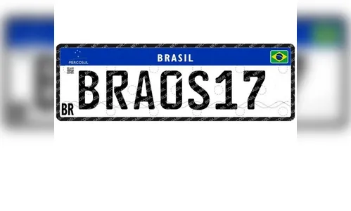 Entram em vigor no Paraná as placas do modelo Mercosul