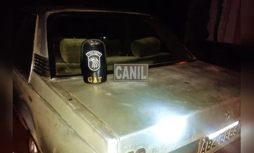 GM recupera veículo roubado e prende suspeito