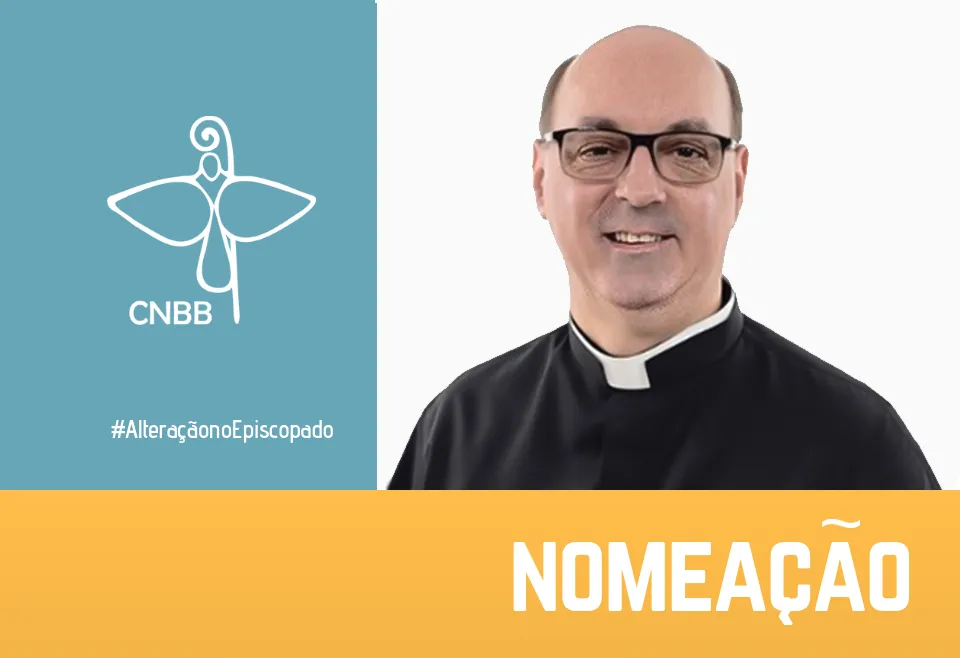 Monsenhor Carlos José de Oliveira foi confirmado pelo papa novo bispo de Apucarana (Foto: Reprodução/CNBB)
