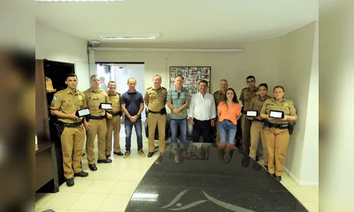 Instrutores do PROERD são homenageados