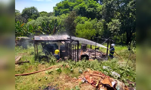 Mais um incêndio mobiliza Corpo de Bombeiros em Apucarana