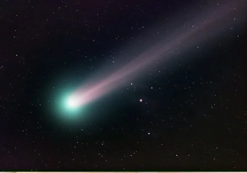 Cometa brilhante poderá ser visto no domingo à noite - Foto: Reprodução/Country Living