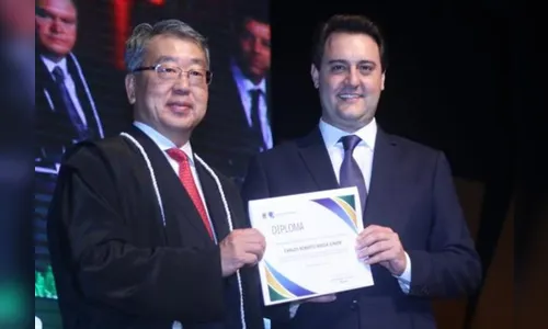 Governador eleito do Paraná, Ratinho Junior (PSD), é diplomado pelo TRE