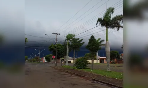 Temporais em áreas isoladas podem ser mais fortes no PR