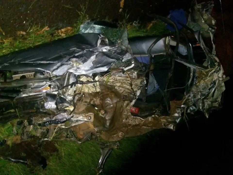 Acidente na PR-466 envolve veículo de Apucarana e provoca a morte de motorista que faria aniversário no Natal - Foto: Reprodução/Blog do Barimbau