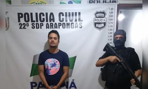 Polícia de Arapongas prende fugitivo de penitenciária em Curitiba