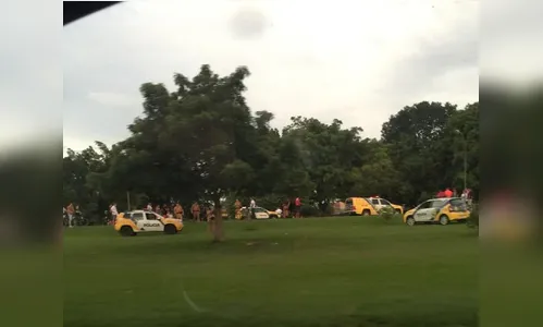 Homem é preso em Arapongas após abusar de criança em praça pública