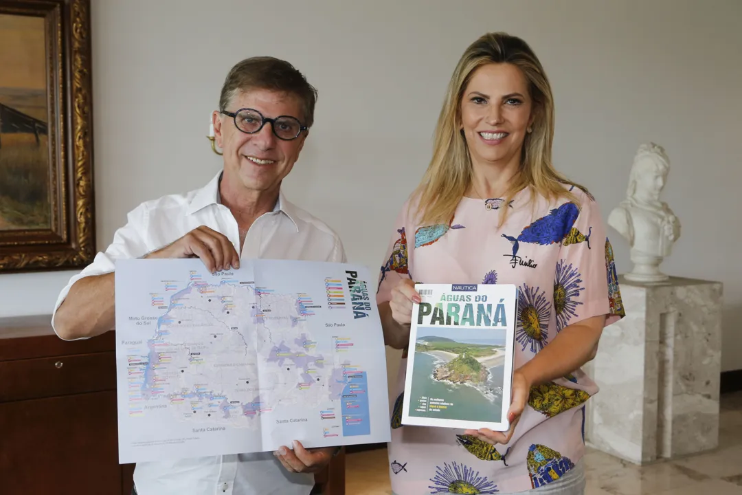 Guia Águas Paraná mostra rota de turismo aquático do Estado